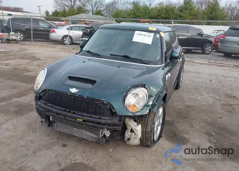 2007 Mini Cooper S from USA, damaged, VIN WMWMF73537TT84443